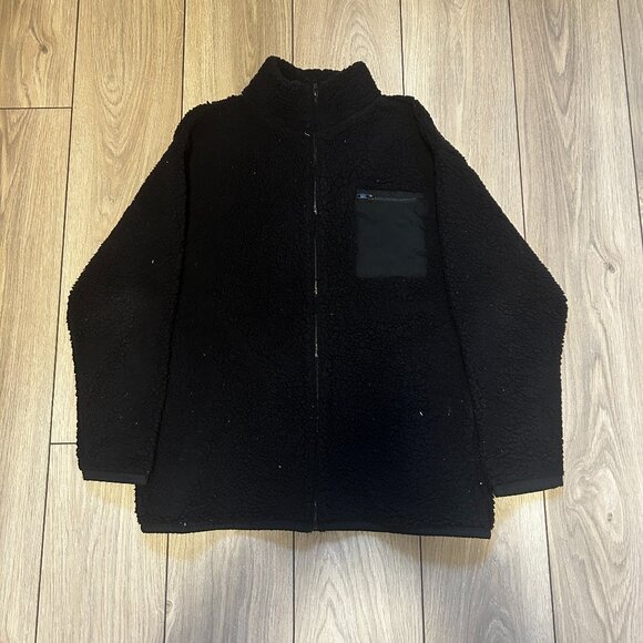 Topman Sherpa Zip Up - Picture 1 of 1